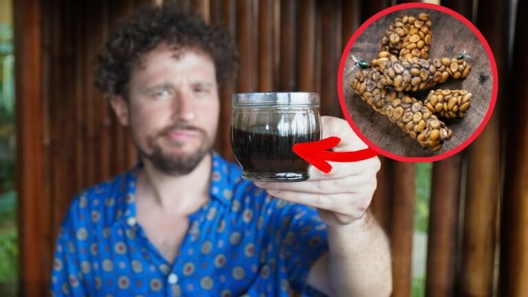 Probando CAFÉ HECHO DE CACA | ¿A qué sabe y por qué es tan caro?-Luisito Comunica
