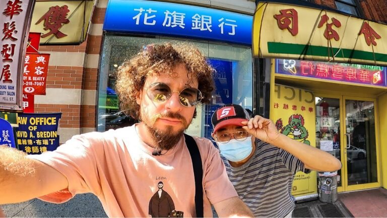 Recorriendo el Barrio Chino más grande de Nueva York | CHINATOWN-Luisito Comunica
