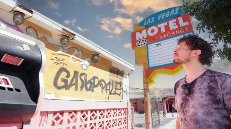 Recorriendo el lado FRACASADO de Las Vegas | ¿Por qué está todo vacío?-Luisito Comunica
