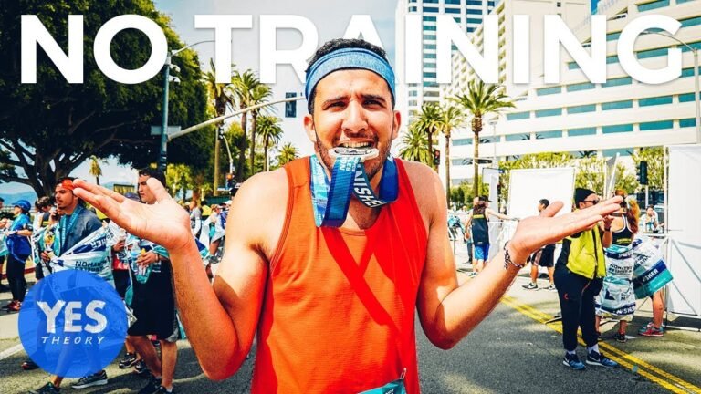 SAYING YES TO RUNNING A MARATHON WITH NO TRAINING - Is it possible?-Yes Theory