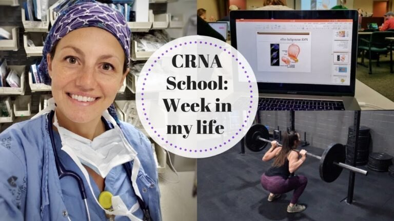 SRNA WEEK IN MY LIFE | Balancing it all during CRNA school-The Schoeller Family