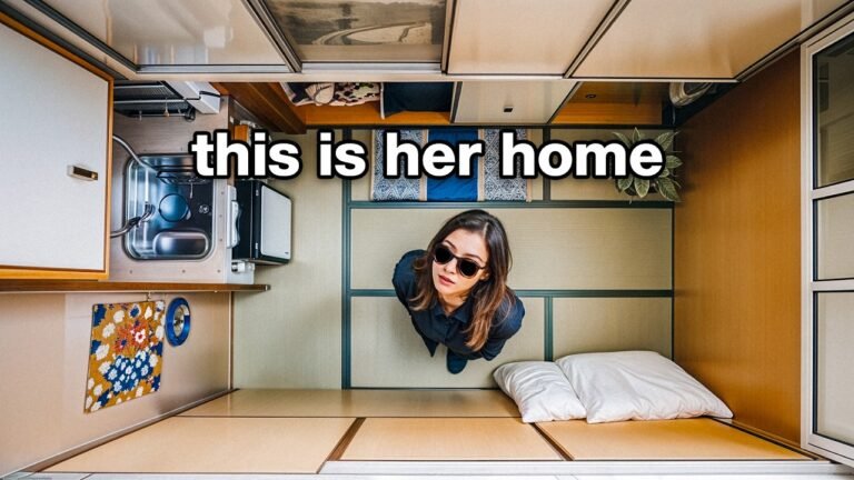 She Lives in a $46/Day Micro Apartment in Japan-Drew Binsky