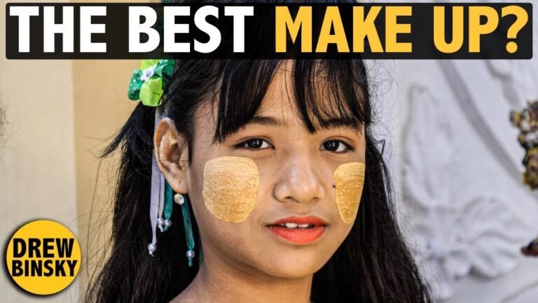 THE BEST MAKE UP? (Thanaka in Myanmar)-Drew Binsky