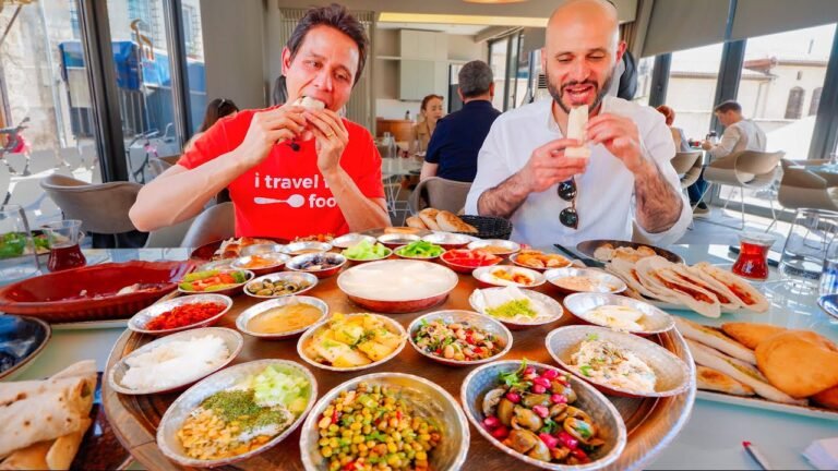 Turkish Food Tour - HUGE TURKISH BREAKFAST + World’s Best Baklava in Gaziantep!!-Mark Wiens