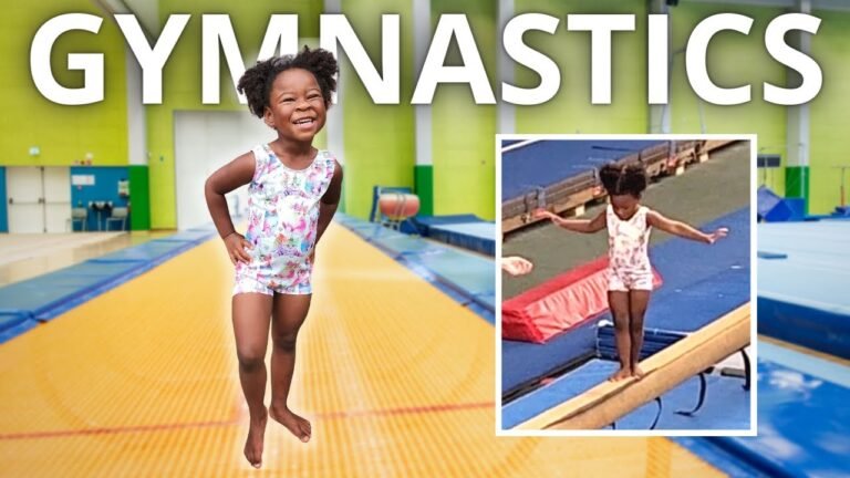 Tyanna's First Gymnastics Class!-The Schoeller Family