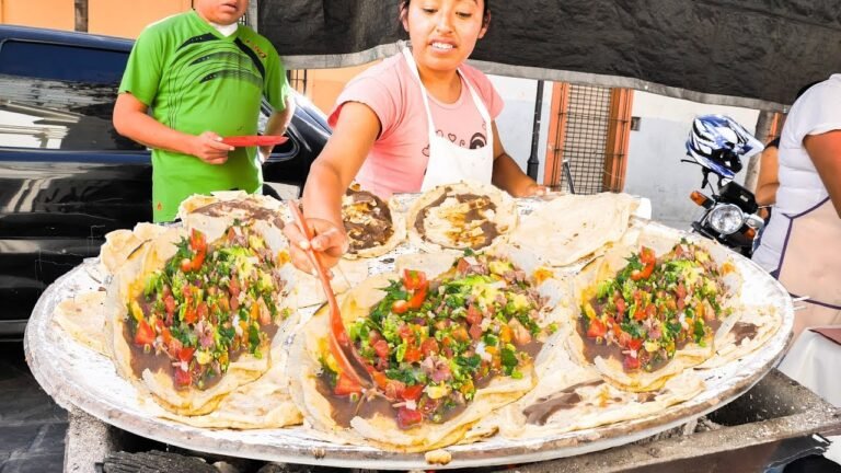 UNKNOWN Mexican Street Foods You MUST Try! MEGA Mexican Pizza