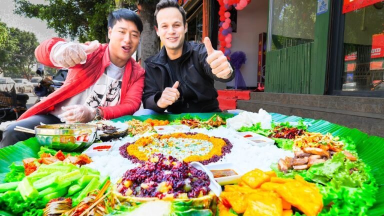 UNSEEN STREET FOOD in China | BEST Street Food in the WORLD + BBQ Pork  & SPICY Noodles-The Food Ranger