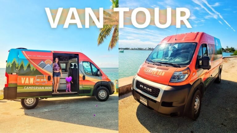 VAN TOUR | Scampervan Dodge Ram Promaster Tiny Home Conversion!-The Schoeller Family