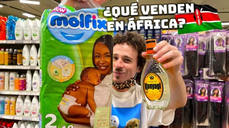 Visitando un supermercado en KENIA | ¿Qué compra la gente africana?-Luisito Comunica