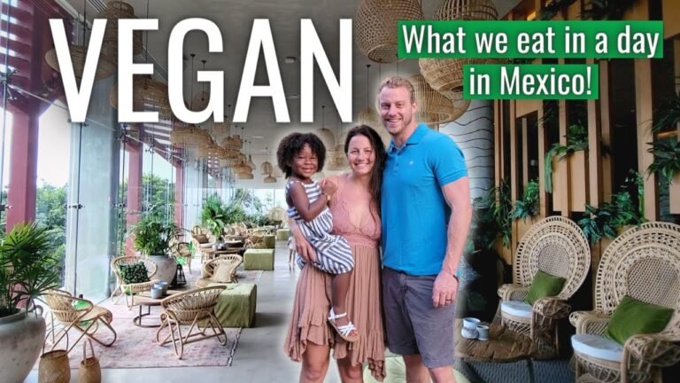 What we eat in a day as a vegan family in Mexico!-The Schoeller Family