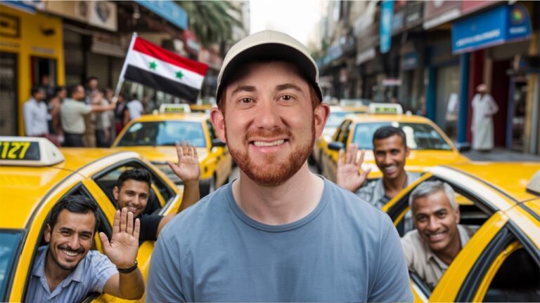 World's FRIENDLIEST Taxi Drivers?... (SYRIA)-Drew Binsky